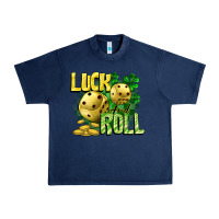 Navy Luck and roll Urban Heavy Tee - CowGirlArtShop
