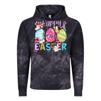 Cloud Black Happy Easter eggs Vintage Hoodie - OliviaCreatesArt