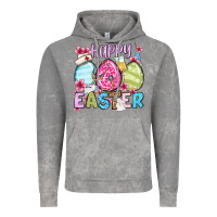 Cloud Rock Happy Easter eggs Vintage Hoodie - OliviaCreatesArt