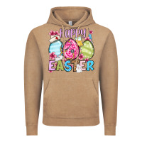 Vintage Coffee Happy Easter eggs Vintage Hoodie - OliviaCreatesArt