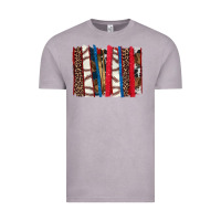 Vintage Zinc Baseball brushstroke Vintage Tee - HowdyJamesFarm