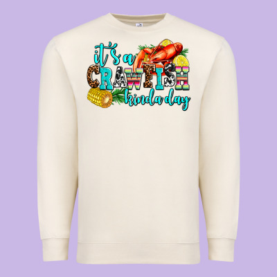 Its A Crawfish Kinda Day Premium Sweatshirt Designed By Adodesignshop