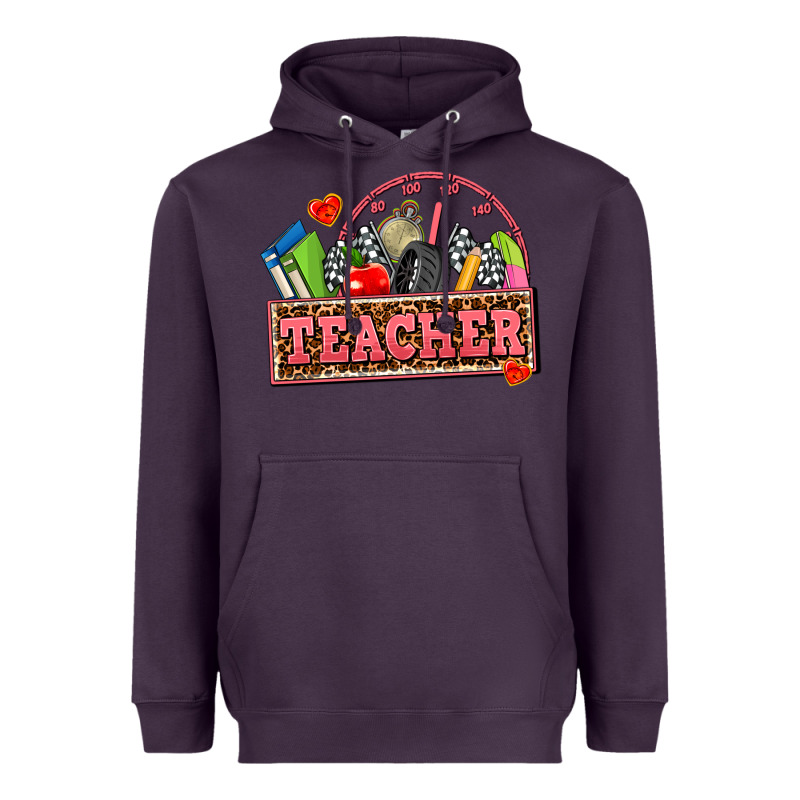 Race Teacher Heavyweight Hoodie by AdoDesignShop | Teevron