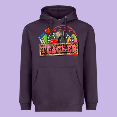 Race Teacher Heavyweight Hoodie Designed By Adodesignshop