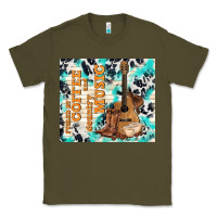 Army Green fueled by coffee and country music Classic Tee - TumblerDesignByShophia