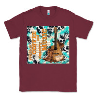 Burgundy fueled by coffee and country music Classic Tee - TumblerDesignByShophia