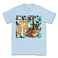 Dusty Blue fueled by coffee and country music Classic Tee - TumblerDesignByShophia