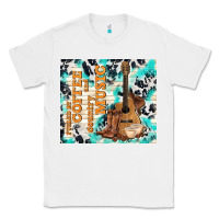 White fueled by coffee and country music Classic Tee - TumblerDesignByShophia