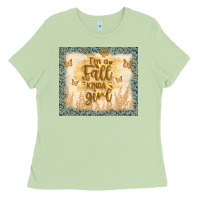 Matcha i'm a fall kinda girl Ladies Tee - TumblerDesignByShophia