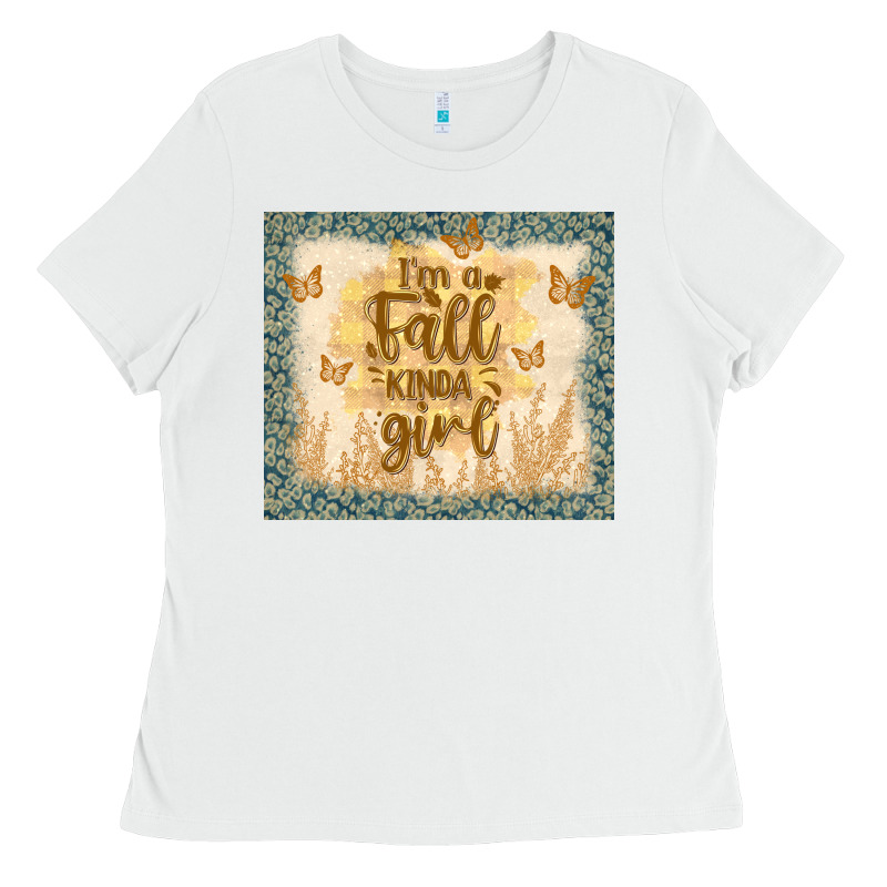 I'm A Fall Kinda Girl Ladies Tee by TumblerDesignByShophia | Teevron