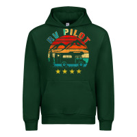 Forest Green rv pilot camping funny vintage motorhome travel vacation t shirt Urban Hoodie - maiPhamDesign