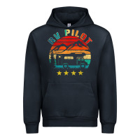 Navy rv pilot camping funny vintage motorhome travel vacation t shirt Urban Hoodie - maiPhamDesign