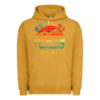 Pigment Peanut Butter rv pilot camping funny vintage motorhome travel vacation t shirt Urban Hoodie - maiPhamDesign