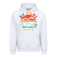 White rv pilot camping funny vintage motorhome travel vacation t shirt Urban Hoodie - maiPhamDesign