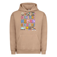 Pigment Burro dear tiny human behind me Urban Hoodie - JahusDesignShop