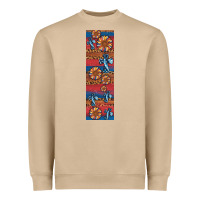 Mushroom usa flag and cross penwraps Heavyweight Sweatshirt - Artiststas