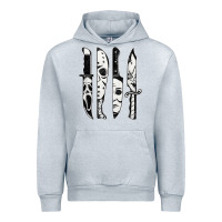 Heather Grey scary horror movies halloween Urban Hoodie - maiPhamDesign