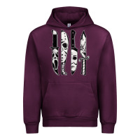 Mauve Wine scary horror movies halloween Urban Hoodie - maiPhamDesign