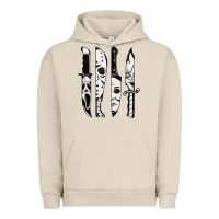 Pigment French Oak scary horror movies halloween Urban Hoodie - maiPhamDesign