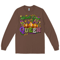Chestnut mardi gras queen Long Sleeve Tee - FaDigitalArtStudio