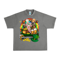 Tornado St. Patrick's Day farm animals on truck Urban Heavy Tee - HowdyJamesFarm