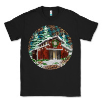 Black Barn Christmas Classic Tee - RanaPortraitStore