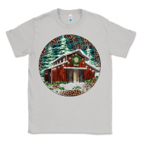 Moon Dust Barn Christmas Classic Tee - RanaPortraitStore