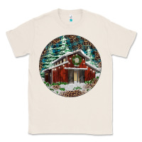 Natural Barn Christmas Classic Tee - RanaPortraitStore