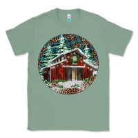 Sage Barn Christmas Classic Tee - RanaPortraitStore