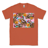 Copper Baby monkey flowers Classic Tee - Artiststas