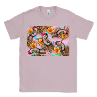 Lilac Baby monkey flowers Classic Tee - Artiststas