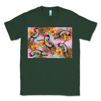 Sports Green Baby monkey flowers Classic Tee - Artiststas