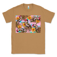 Toasted Coconut Baby monkey flowers Classic Tee - Artiststas