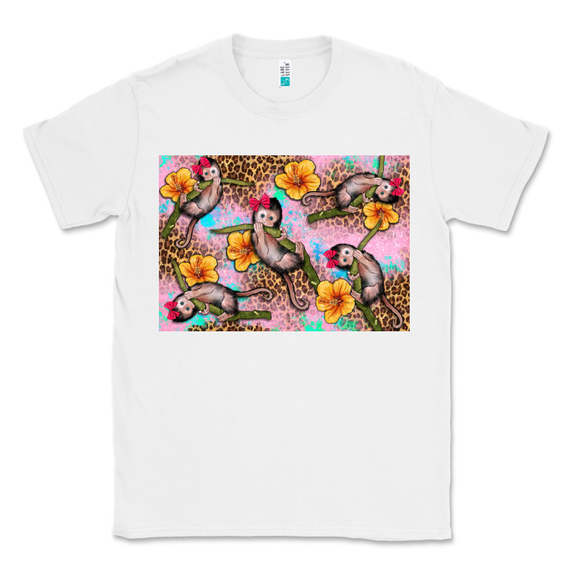Baby Monkey Flowers Classic Tee by Artiststas | Teevron