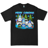 Black merry christmas gnomies Premium Tee - texasbilliewilder