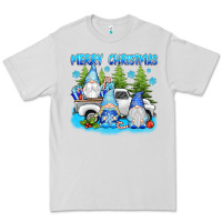 Dove Grey merry christmas gnomies Premium Tee - texasbilliewilder