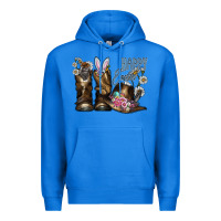 True Royal Happy Easter Premium Hoodie - CowhideDigitalArt