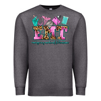 Charcoal Heather emt emergency medical technician Premium Sweatshirt - AdoDesignShop