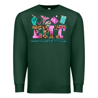 Sports Green emt emergency medical technician Premium Sweatshirt - AdoDesignShop