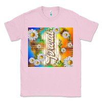 Bubblegum Pink proud with daisies Classic Tee - TumblerDesignByShophia