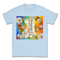 Dusty Blue proud with daisies Classic Tee - TumblerDesignByShophia