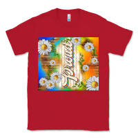 Red proud with daisies Classic Tee - TumblerDesignByShophia