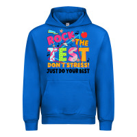 Cobalt rock the test don't stress! just do your best Urban Hoodie - JahusDesignShop