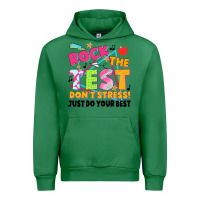 Emerald rock the test don't stress! just do your best Urban Hoodie - JahusDesignShop