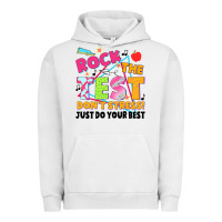 Pigment Lunar Rock rock the test don't stress! just do your best Urban Hoodie - JahusDesignShop