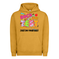 Pigment Peanut Butter rock the test don't stress! just do your best Urban Hoodie - JahusDesignShop