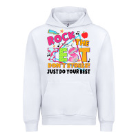 White rock the test don't stress! just do your best Urban Hoodie - JahusDesignShop