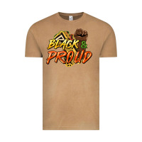 Vintage Camel Black and proud Vintage Tee - HowdyJamesFarm