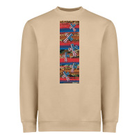 Mushroom usa flag and cross penwraps Heavyweight Sweatshirt - Artiststas