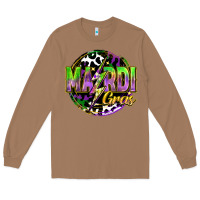 Toasted Coconut mardi gras lightning Long Sleeve Tee - FaDigitalArtStudio